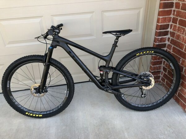 2018 Trek Top Fuel 9.8 SRAM X0 Eagle Size 19.5” Large Mountain Bike