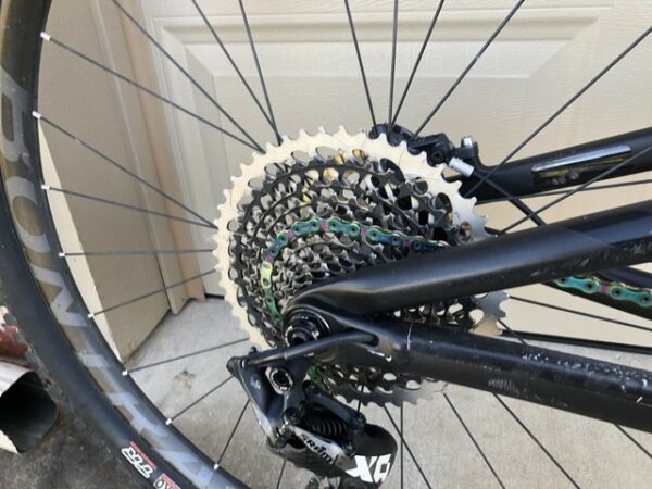 2018 Trek Top Fuel 9.8 SRAM X0 Eagle Size 19.5” Large Mountain Bike