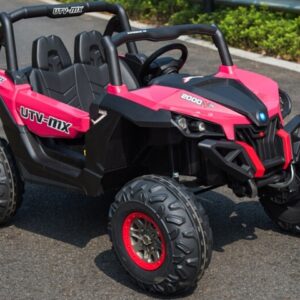 Mini Moto UTV 4x4 12v Pink (2.4ghz RC) Two Seater Electric - Ride On, Toddler