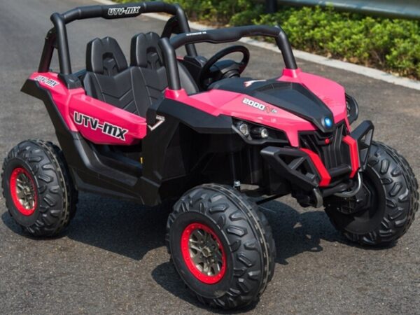 Mini Moto UTV 4x4 12v Pink (2.4ghz RC) Two Seater Electric - Ride On, Toddler