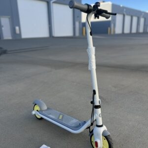 Segway Ninebot eKickScooter ZING C8 Electric Kick Scooter Kids Light Grey Yellow