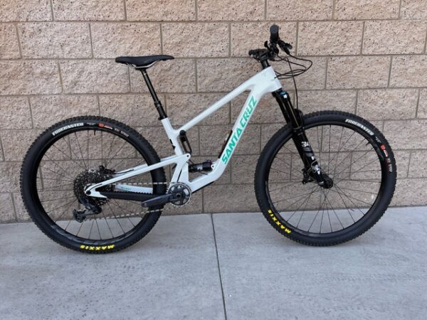 2024 Santa Cruz Tallboy 5 Carbon C 29 S-Kit Med White Full Suspension MTB Downcountry