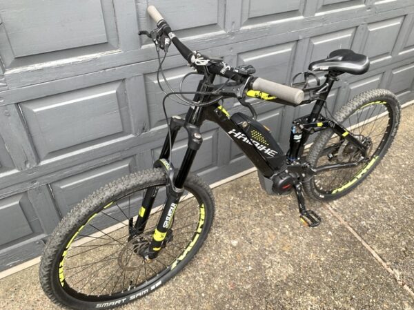 2018 Haibike SDURO FullSeven LT 4.0 Electric Bicycle Yamaha PW-SE Motor - Image 2