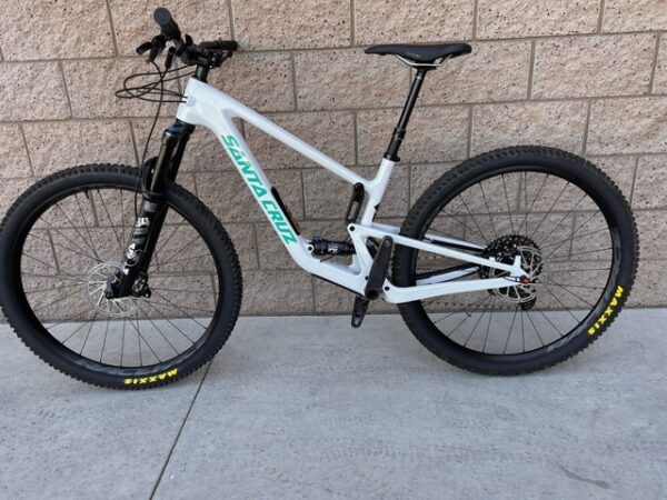 2024 Santa Cruz Tallboy 5 Carbon C 29 S-Kit Med White Full Suspension MTB Downcountry - Image 2