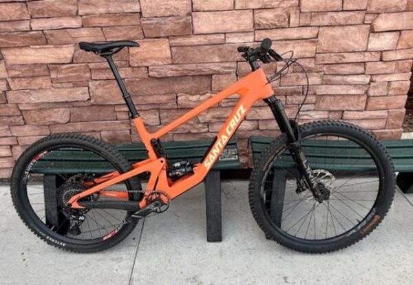 2023 Santa Cruz Bronson C R-kit MX wheels X-LARGE #1 Salmon Carbon C - Image 2
