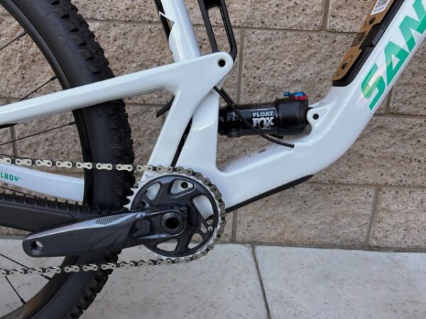 2024 Santa Cruz Tallboy 5 Carbon C 29 S-Kit Med White Full Suspension MTB Downcountry - Image 5