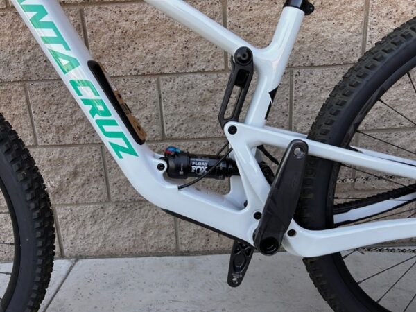 2024 Santa Cruz Tallboy 5 Carbon C 29 S-Kit Med White Full Suspension MTB Downcountry - Image 8